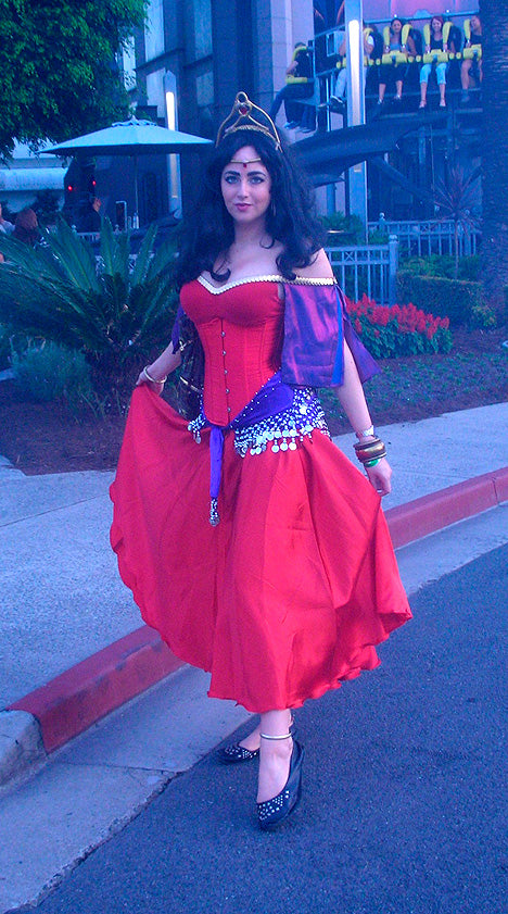 Esmeralda Cosplay Costume -   Esmeralda cosplay, Cosplay costumes, Esmeralda  costume