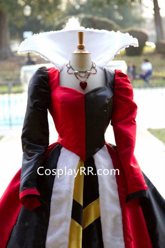 NEW Queen of Hearts Costume From Alice in Wonderland 