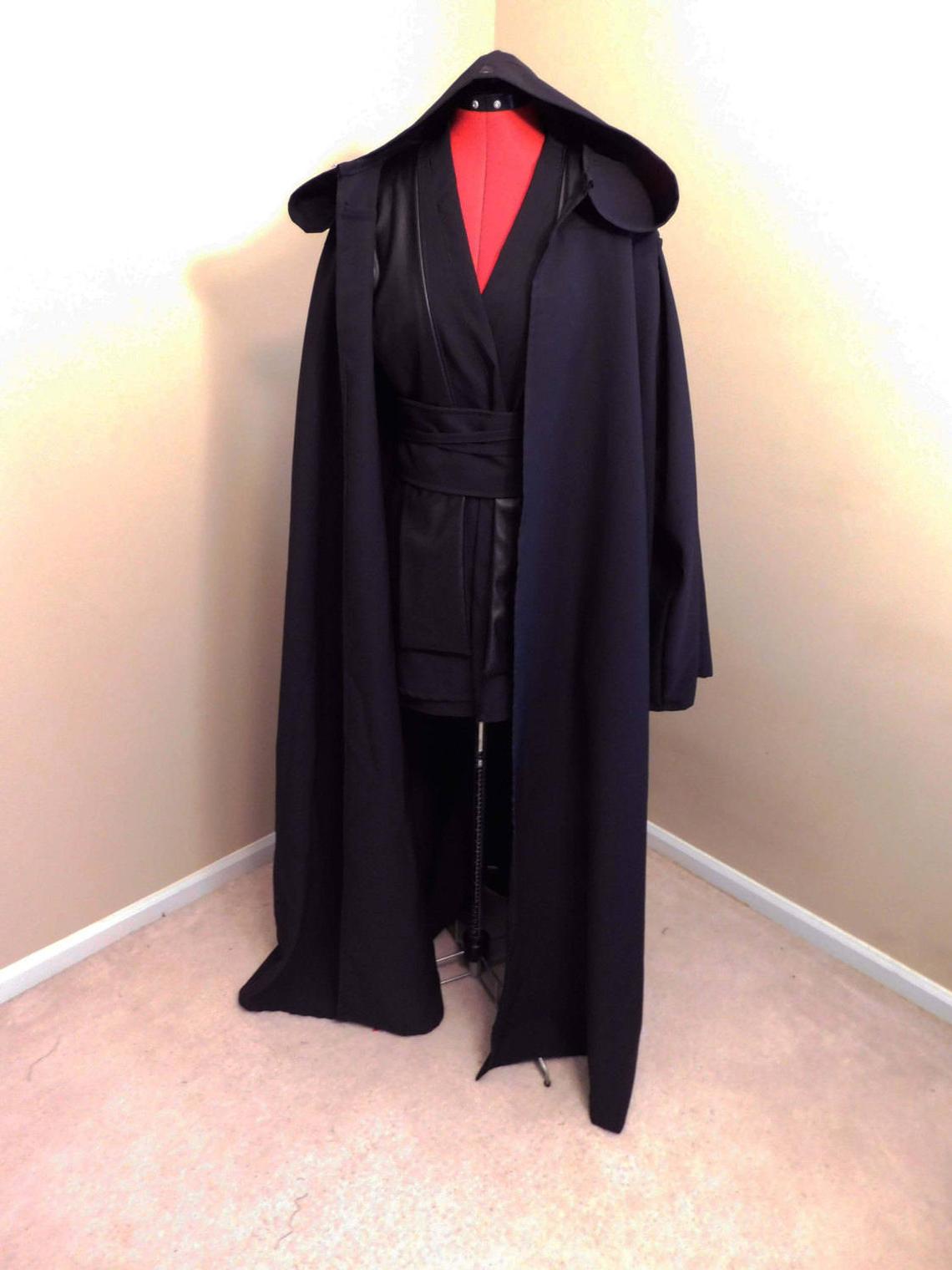 Tunic Obi and Tabbard Cosplay Star Wars Sith Costume Robe