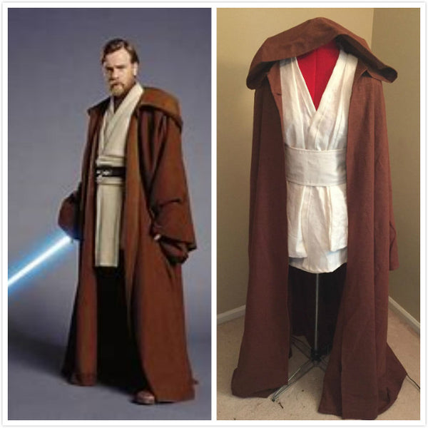 Tunic Tabbard and Obi Cosplay Star Wars Jedi Costume Robe