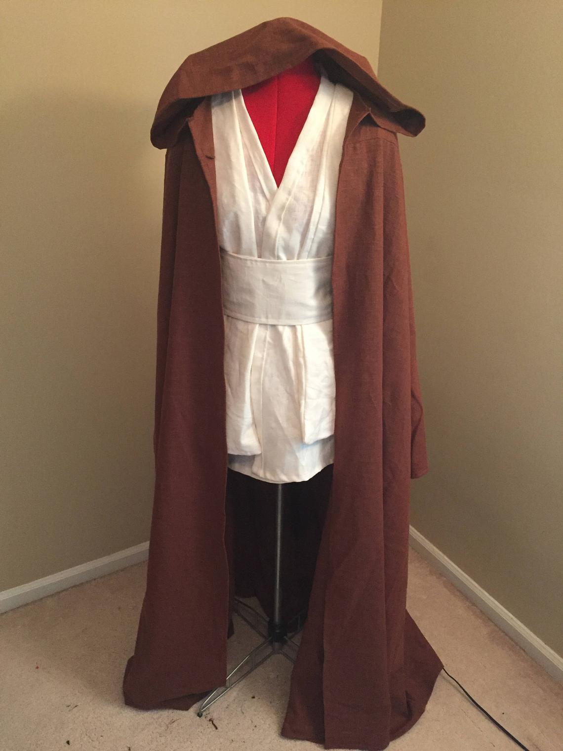 Tunic Tabbard and Obi Cosplay Star Wars Jedi Costume Robe