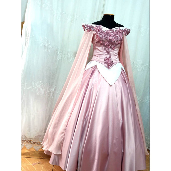 Sleeping Beauty customade petticoat Aurora Dress adult cosplay costume Princess