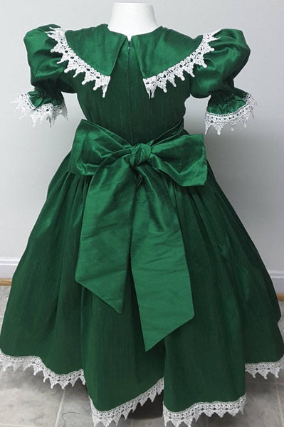 Puff Sleeves Girls Victorian Dress Weddings Birthday Party Ballet AvaSophie Princess Flower Girl Dress Ruff
