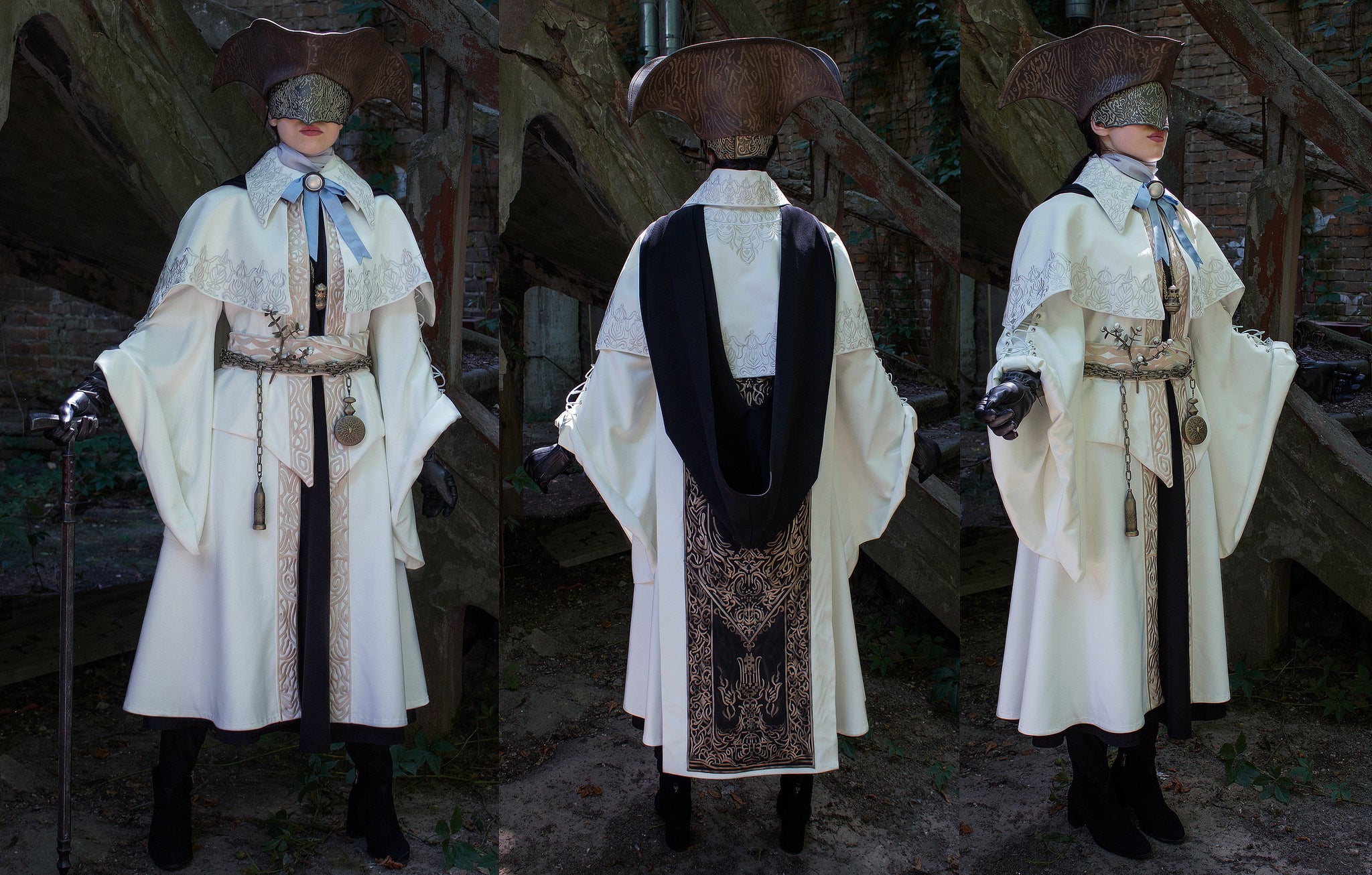 Choir Set Cosplay Attire of the Choir Healing Church Cosplay Games Cosplay Bloodborne Yharnamite Bloodborne Video Game Cosplay Costume