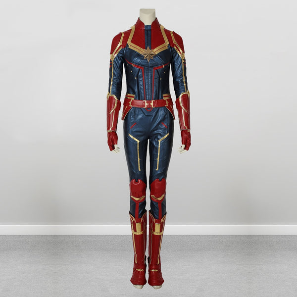 Avengers Endgame Carol Danvers Version 2 Captain Costume Cosplay Suit