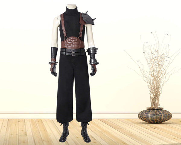 Final Fantasy VII Remake Ver 1 Cloud Strife Costume Cosplay Suit