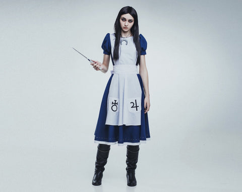 Cosplay Costume Women Cosplay Festival Clothing Cosplay Outfit Cosplay Prop Cosplay Alice Madness Return Alice Costume Horror Costume Adult