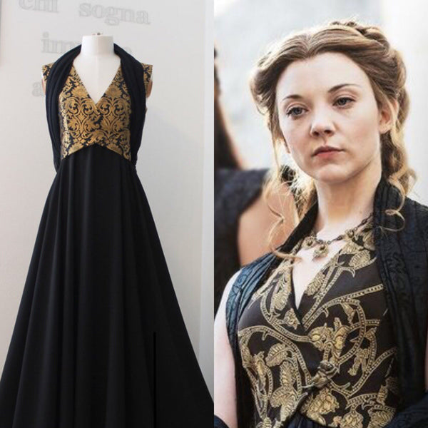 Black dress GOT Cosplay Margaery Tyrell