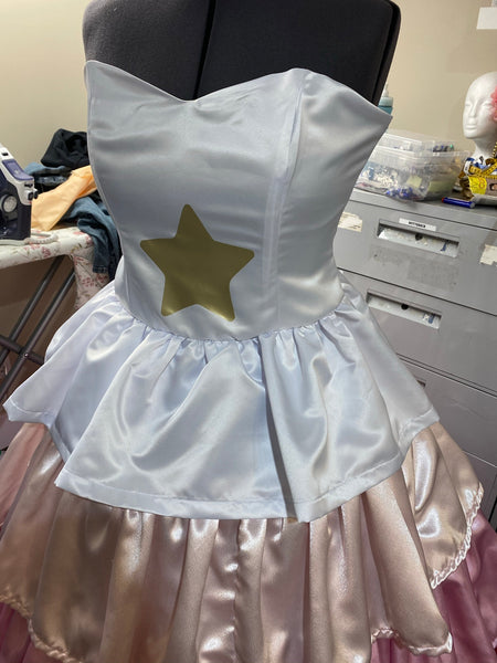 Cosplay Costume Custom made Rose Quartz Steven Universe