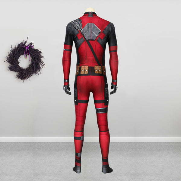 Wade Wilson Jmpsuit Men Outfit Deadpool Costume Cosplay Suit