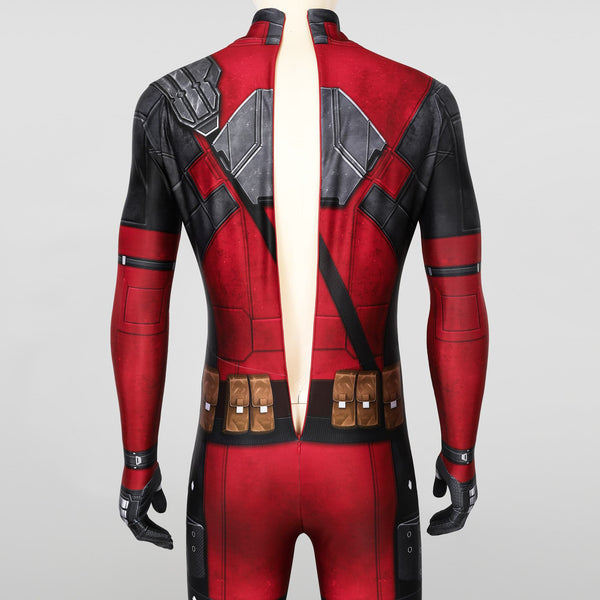 Wade Wilson Jmpsuit Men Outfit Deadpool Costume Cosplay Suit