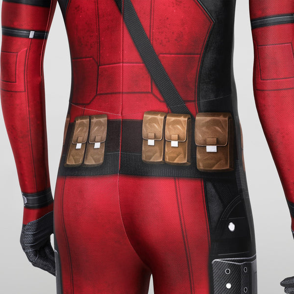 Wade Wilson Jmpsuit Men Outfit Deadpool Costume Cosplay Suit