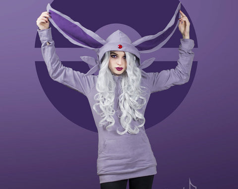 PSYCHIC male or female cosplay hoodie Eeveelution