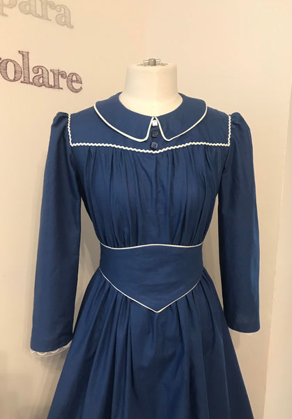 Enola Holmes blue dress