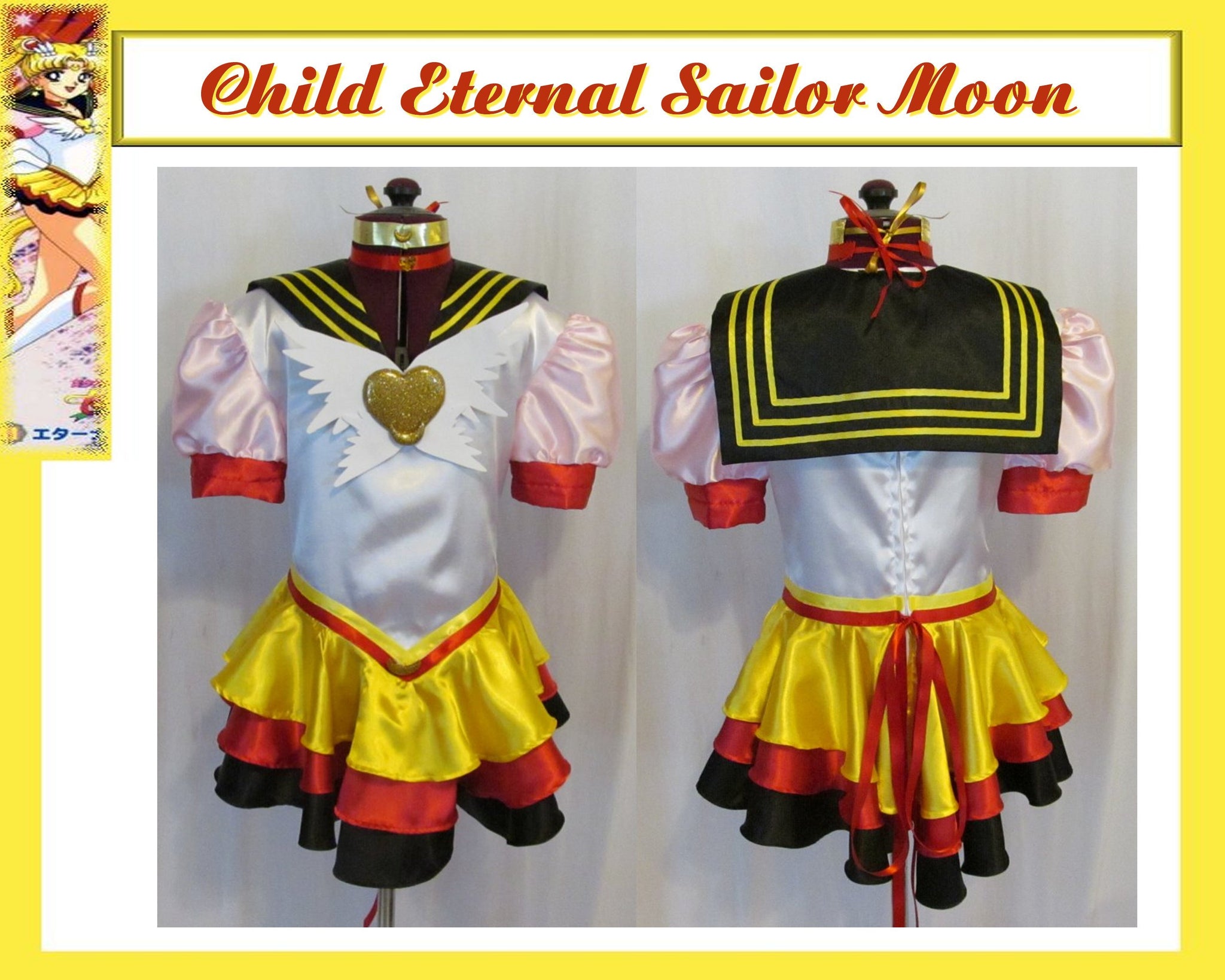 Child Sailor Moon Mars Cosplay Costume Girls Scout Fuku Inner Senshi Anime Manga Size 18 mo 2 3 4 5 6 factory 7 8 9 10 11 12 14 Unisex