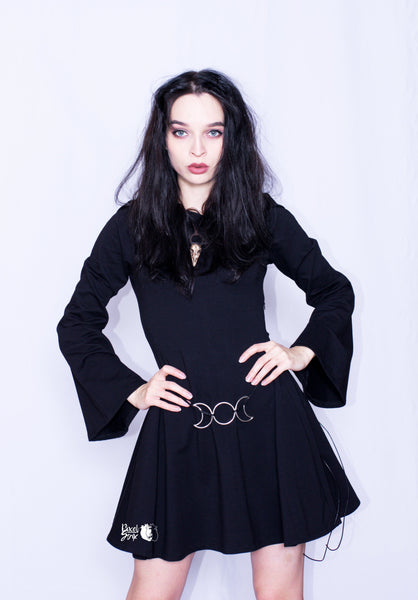 Little Witch goth grunge elf fairy Gothic dress