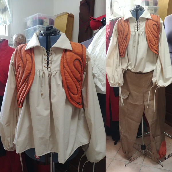 MADE TO ORDER Hoggle Gogol outfit renaissance costume set Labyrinth Cosplay men Costume Larp