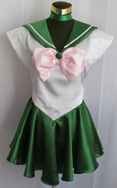 Crossplay Scout Fuku Inner Senshi Anime Size 16 18 20 22 24 Sailor Moon Plus Size Adult Women's Sailor Jupiter Cosplay Costume