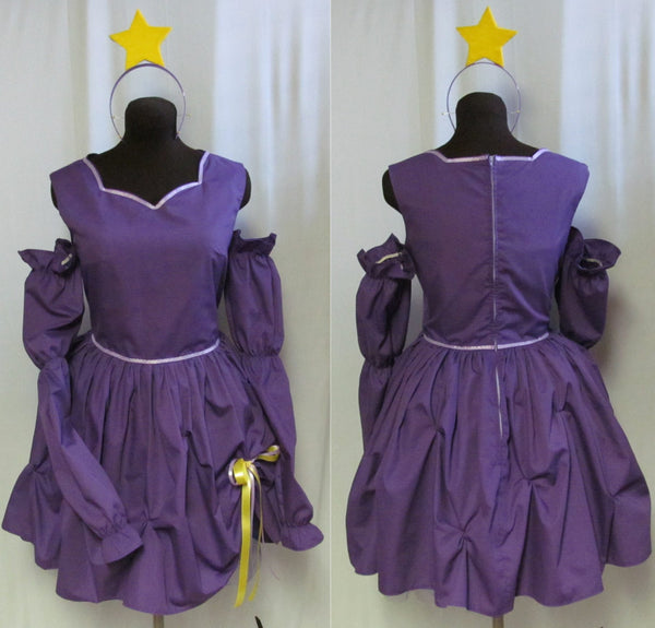 Adventure Time Adult Women's Size 4 6 8 10 12 14 Lumpy Space Princess Cosplay Costume