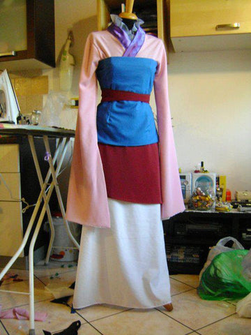 Mulan princess costume cosplay