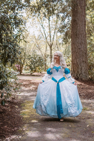 Odette Swan Princess Dress Costume Cosplay Corset Adult Women SAMPLE SALE