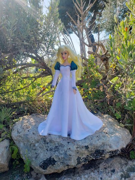 From Swan princess for dolls and human size Odette's ball dress