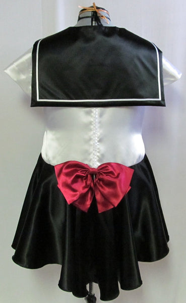 Crossplay Scout Fuku Outer Senshi Anime Manga Size 16 18 20 22 24 Sailor Moon Plus Size Adult Women's Sailor Pluto Cosplay Costume