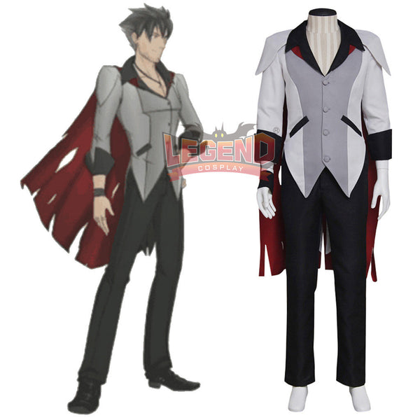 RWBY Uniform Suit Set Outfit Qrow Branwen Cosplay Costume