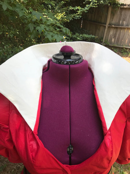 Inspired by Power Princess Adult Custom Red Jacket or Coat and Belt