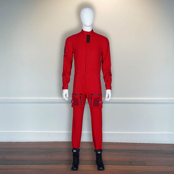 Outfit Halloween Jumpsuit Red Uniform Guardians of The Galaxy Vol 3 Cosplay Costume