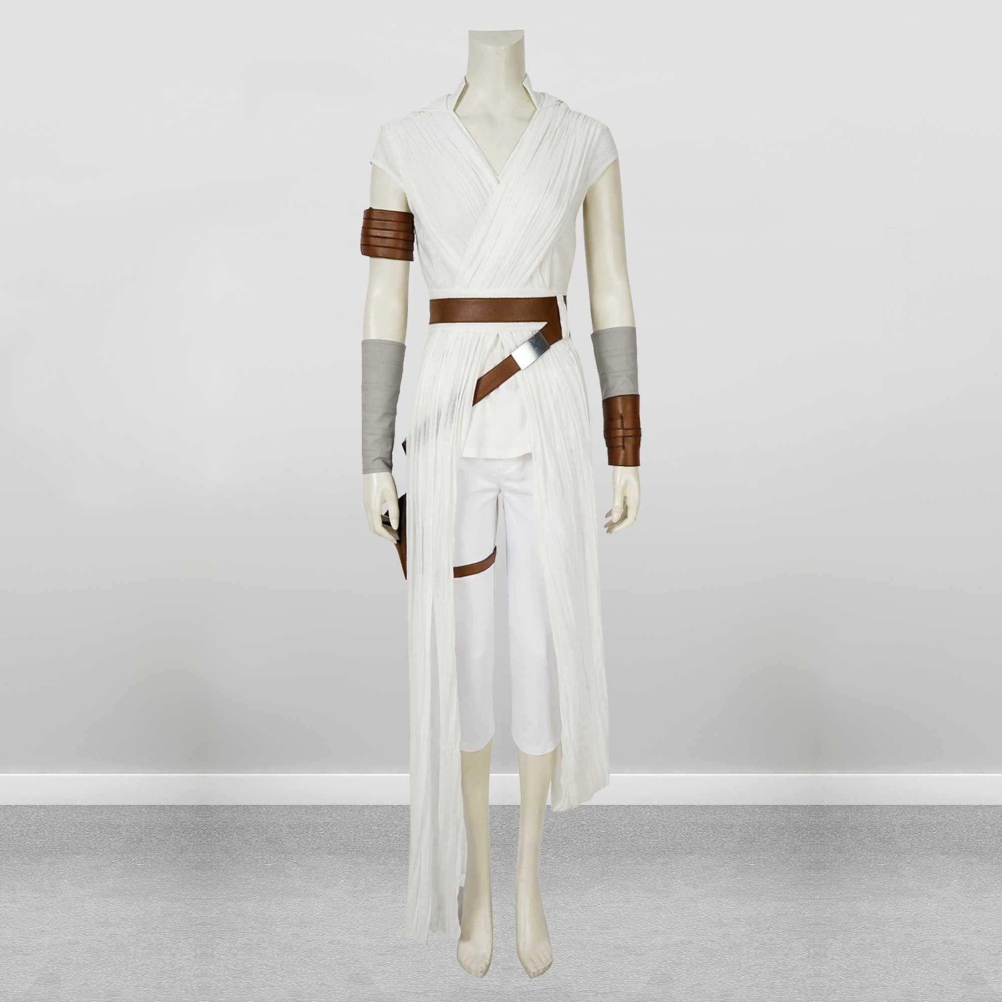 The Rise of Skywalker Rey Cosplay Costume Women Outfit Star Wars 9