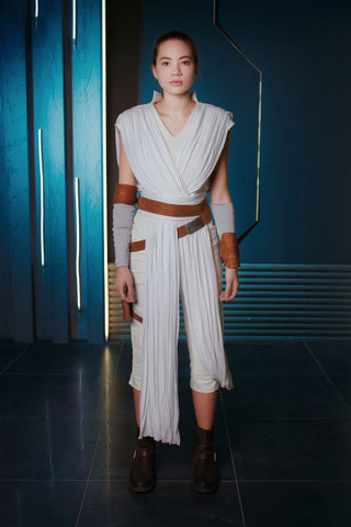 Jedi master rebels legion power of the force resistance alliance light side undershirt Rey Skywalker Cosplay costume from Star Saga