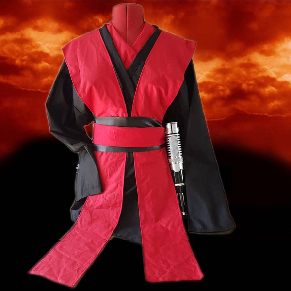 Star wars costumes and cosplay worldwide shipping custom colours Sith robe set handmade in all sizes