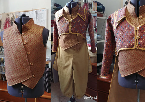 Costume di Quark cosplay di Star Trek abbigliamento di Ferengi MADE TO ORDER Star Trek DS9 Ferengi outfit set