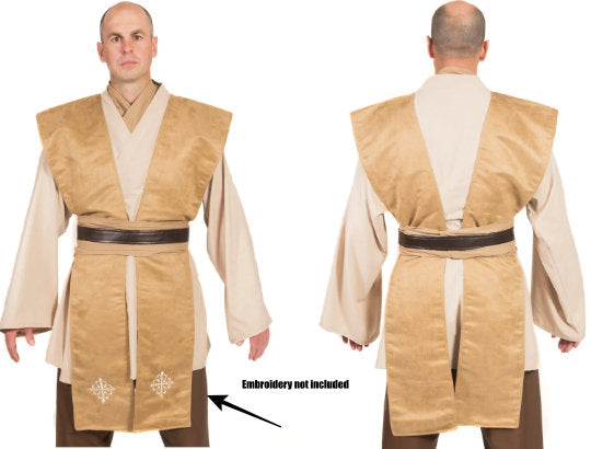 BECOME your own JEDI Custom Star Wars Jedi Costume Adult Jedi Star Wars Cosplay Obi Wan Tunic Costume Star Wars Costume Star Wars Tunic