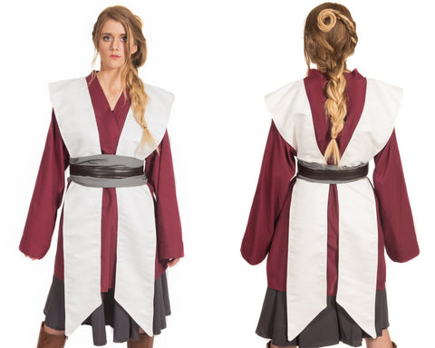 Custom Star Wars Jedi Costume Adult Jedi Star Wars Cosplay Female Tunic Costume Star Wars Costume Star Wars Tunic BECOME your own JEDI