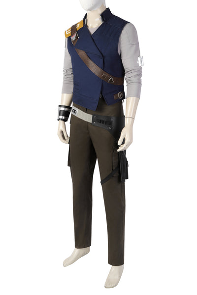 Boots Men Outfit Star Wars Jedi Survivor Cosplay Costume