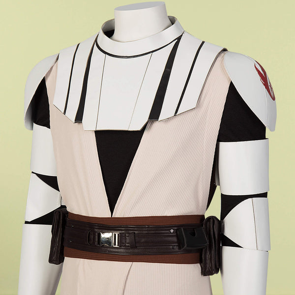 The Clone Wars Obi-Wan Kenobi Costume Cosplay Suit Clone Armor Halloween Outfit Star Wars