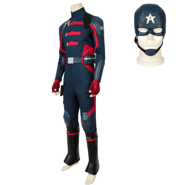 Men Outfit Hat Shoes from The Falcon and the Winter Soldier TFATWS US Agent Captain America Cosplay Costume