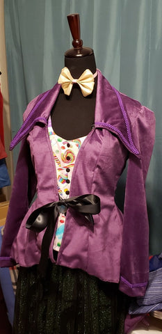 Willy Wonka and the Chocolate Factory 1971 Women's Willy Wonka Costume Set