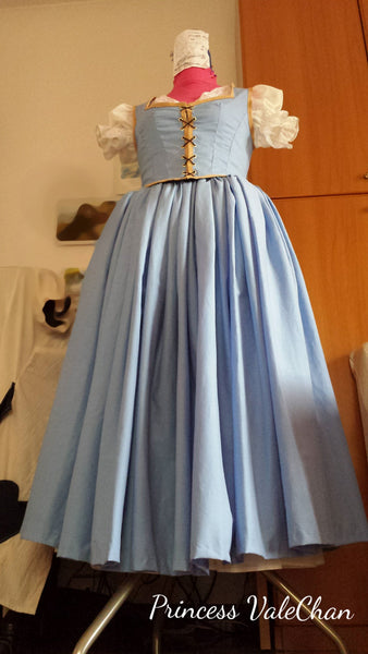 Belle once upon a time costume