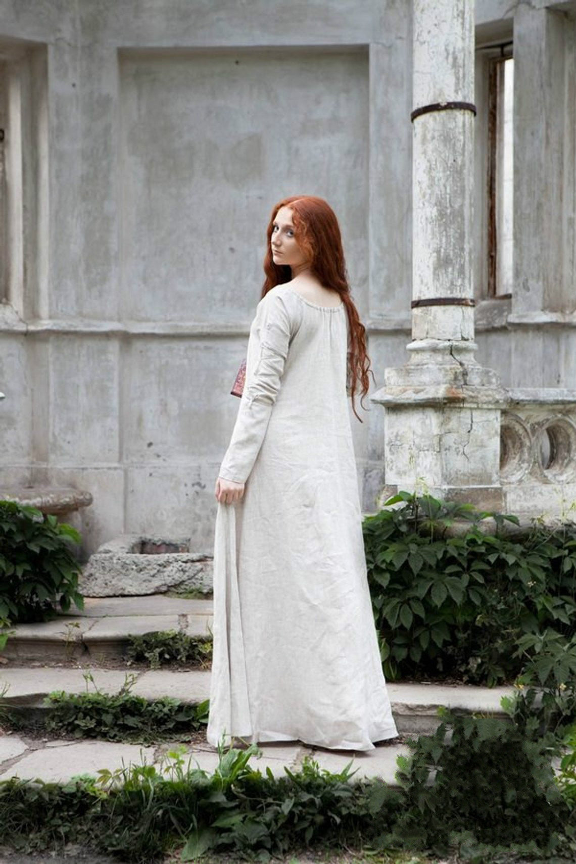 Linen Chemise Sansa Costume Medieval Renaissance Dress – Cosplayrr